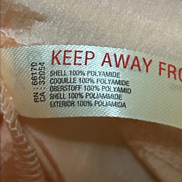 Free People Way Home Packable Jacket Peach Size XS - Picture 10 of 10